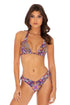 Luli Fama Tiki Babe TRIANGLE HALTER TOP